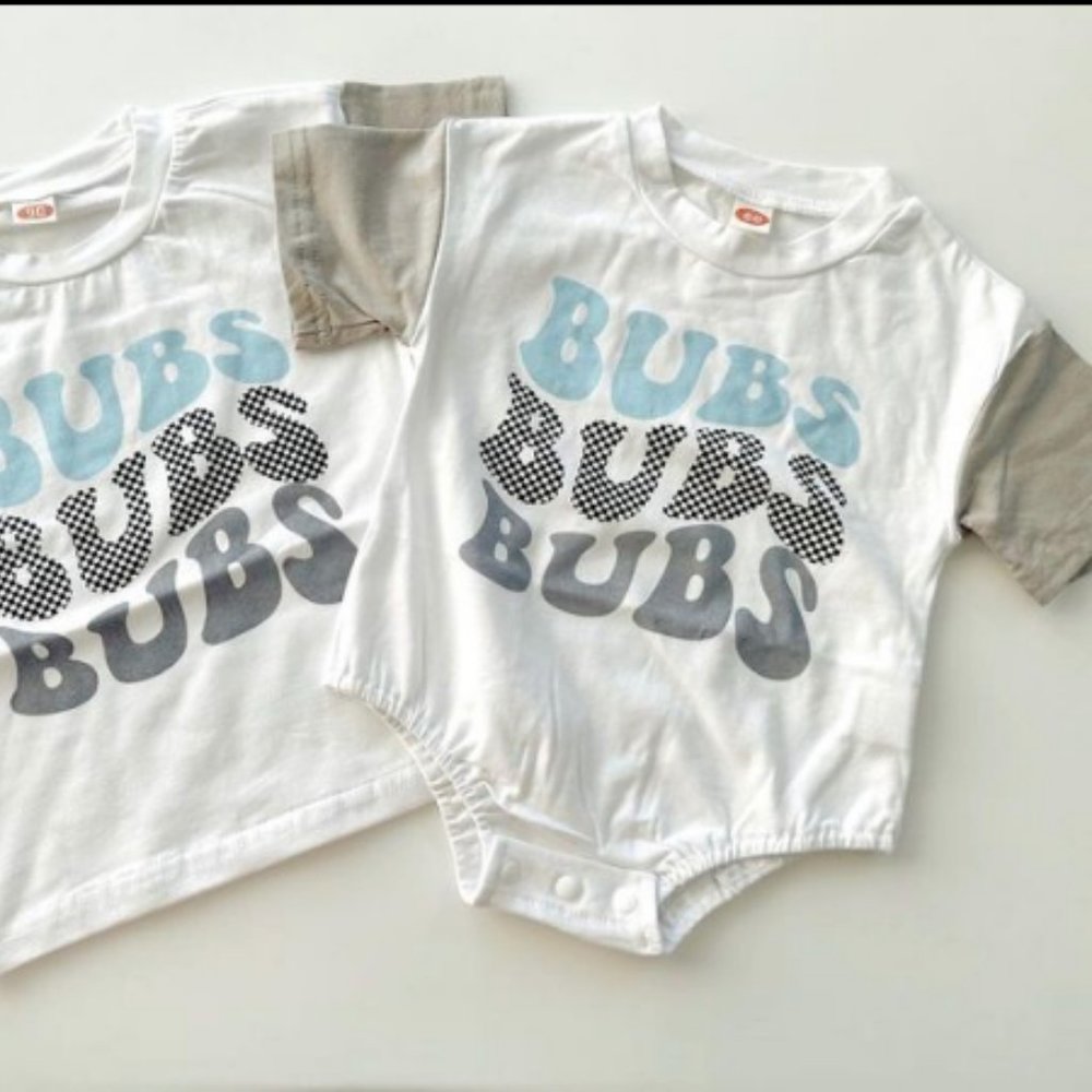 Bubs Romper & shirt